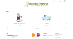 Desktop Screenshot of kraamshopper.nl